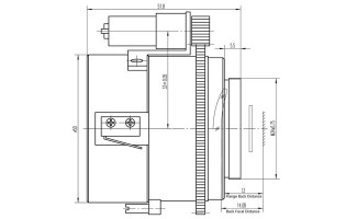 Моторизованные объективы 25 мм f/1,0 для тепловидения LWIR